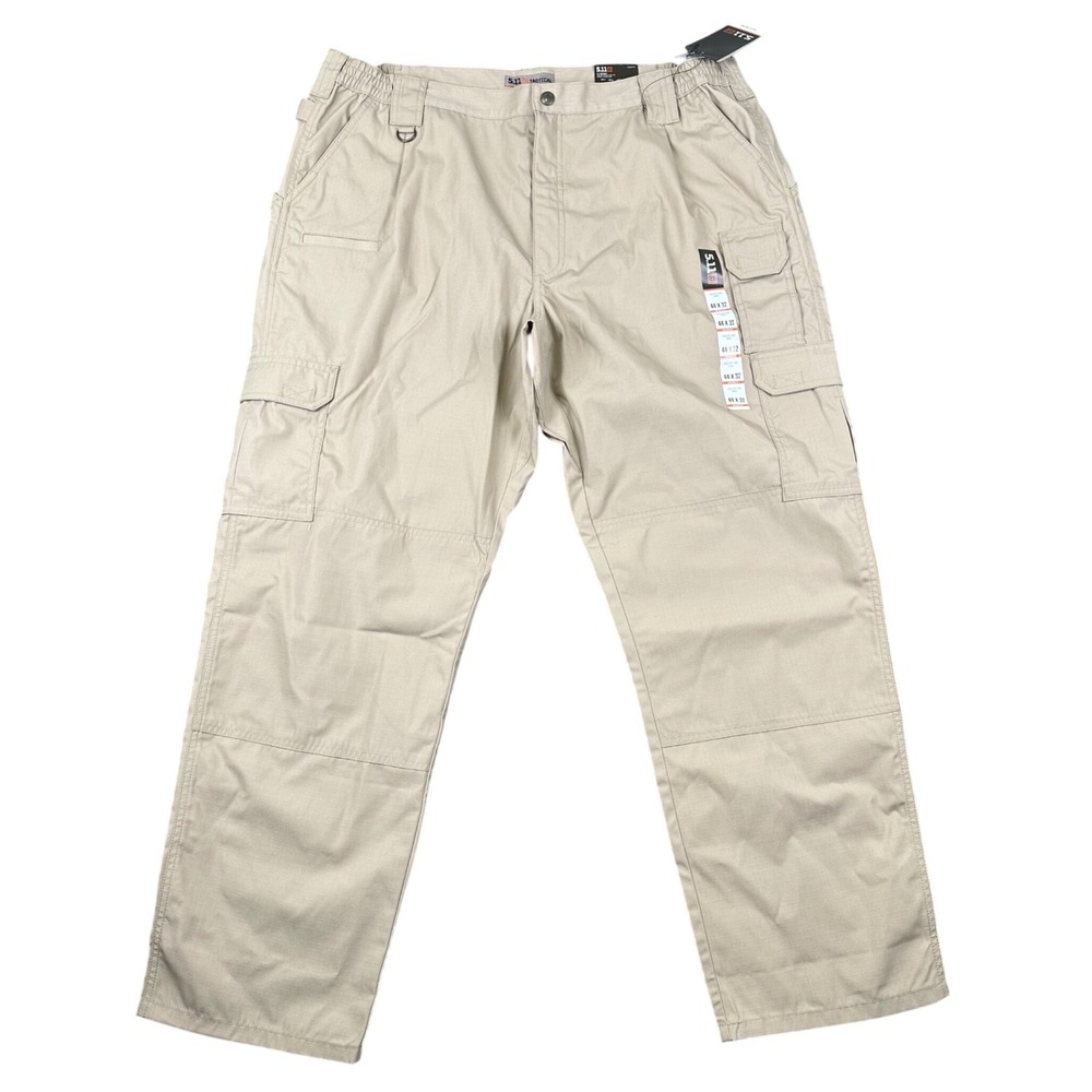 5.11 Tactical Taclite Pro Pants Mens 44x32 Khaki Tan Ripstop Cargo NWT